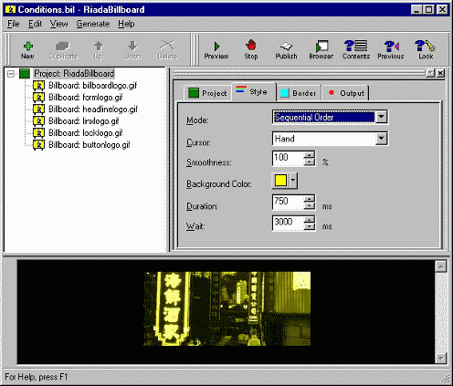 RiadaBillboard Free Screenshot